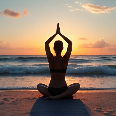 Sunrise Yoga on the Beach